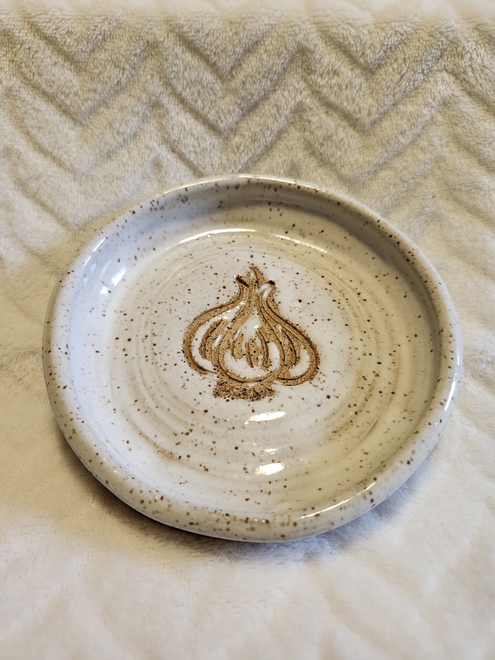 Garlic Grater Handmade Pottery
